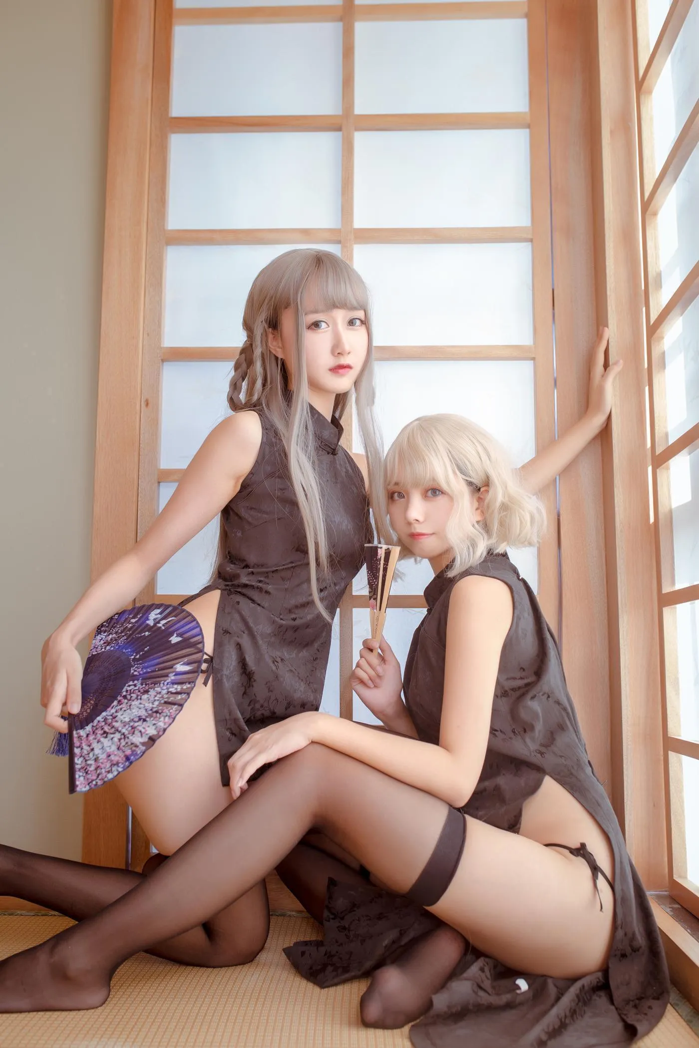 小野妹子w – NO.37 &木绵绵 魔女旗袍 [24P]插图3